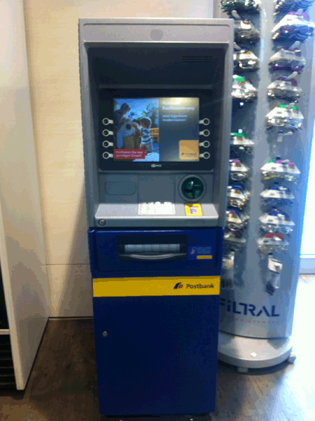 Postbank Geldautomat